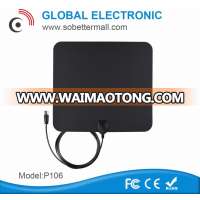 HDTV antanna indoor tv antenna DVBT/ATSC TV mobile antenna 35miles VHF UHF